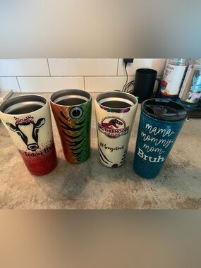 Stainless Steel Epoxy Tumblers